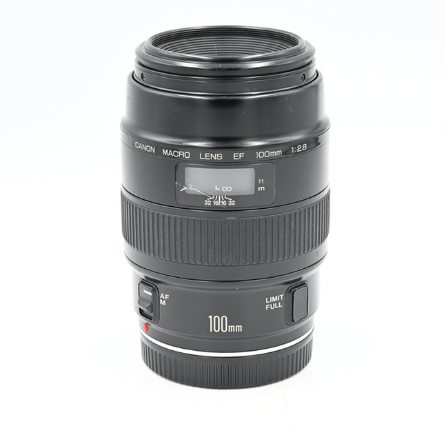 Объектив Canon EF 100mm f/2.8 Macro (состояние 4) (б/у)