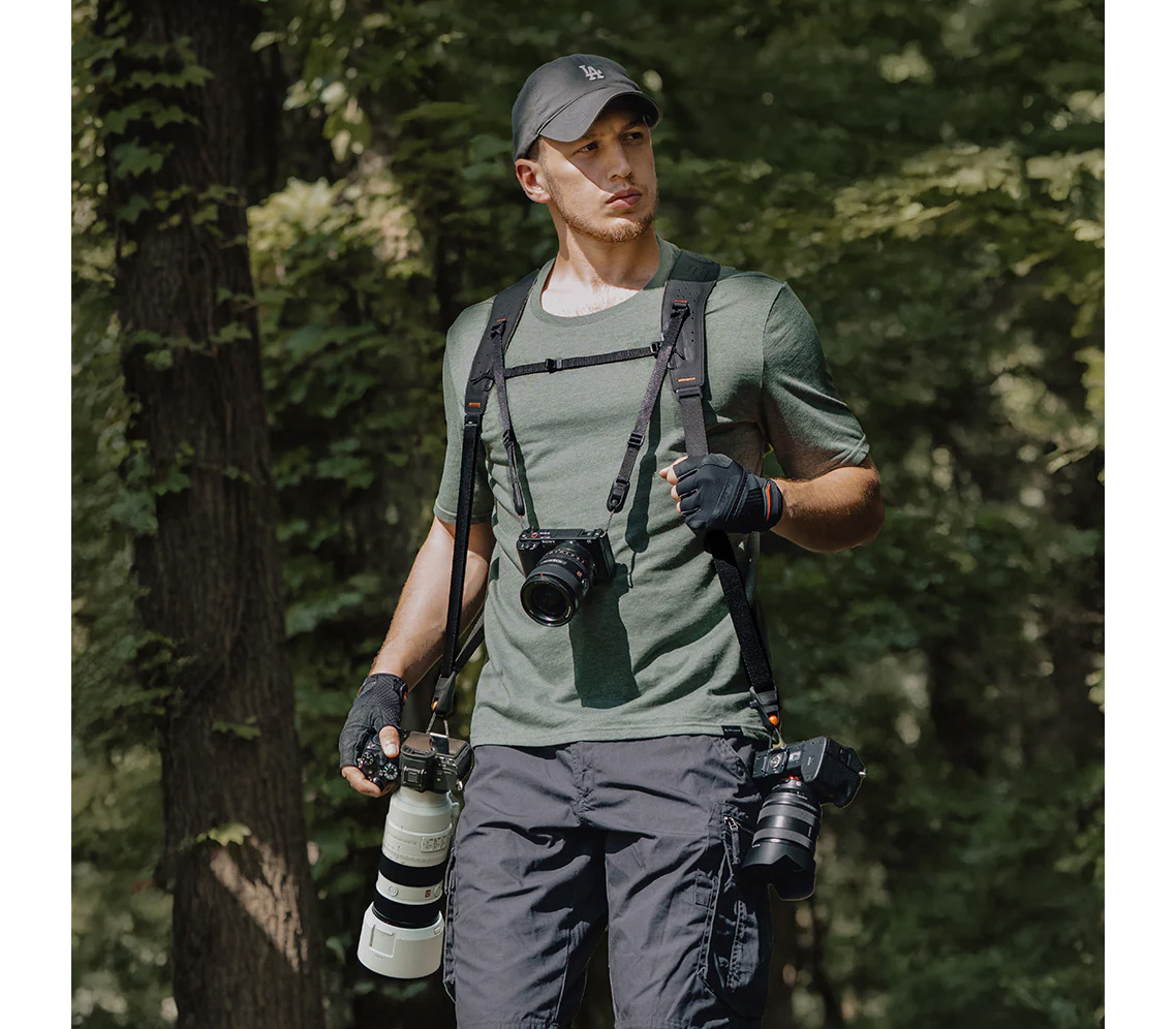 Ремень-разгрузка PGYTECH Camera Strap Master, до 3 камер, темно-зеленый