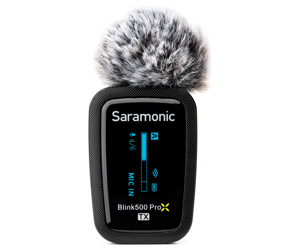 Беспроводная система Saramonic Blink500 ProX B4 (TX+TX+RXDI), 2.4 ГГц, Lightning