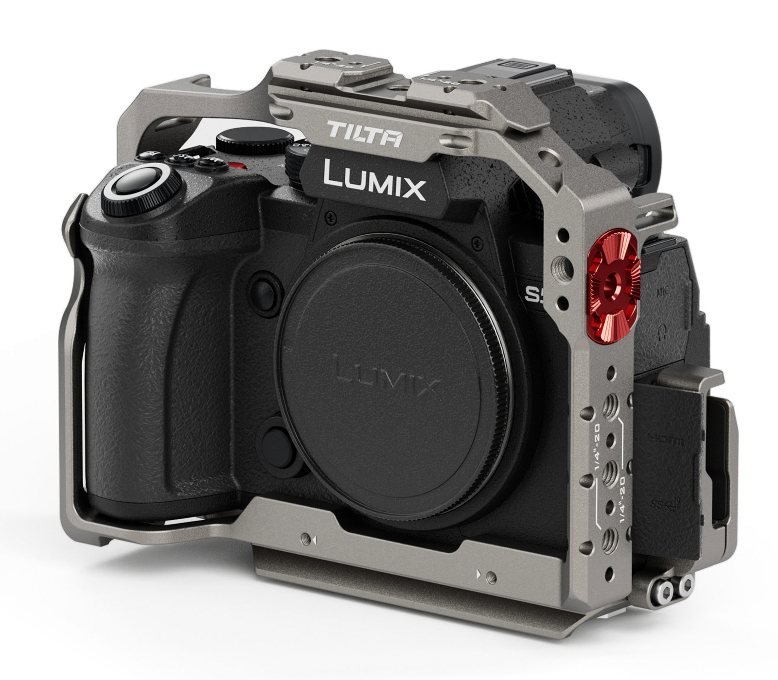 Клетка Tilta Full Camera Cage для Panasonic S5 II / S5 II X, титаново-серая
