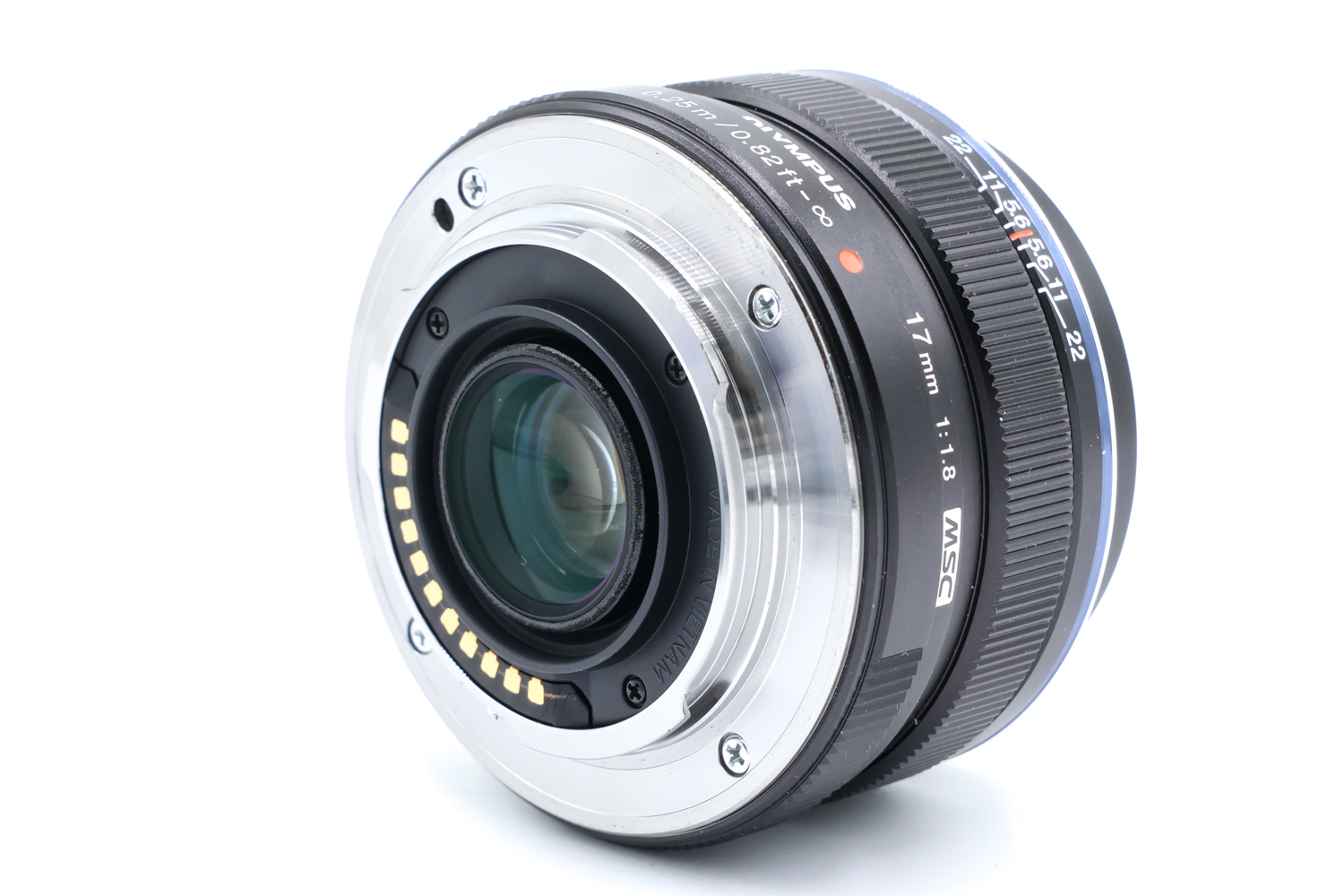 Объектив Olympus M.Zuiko 17mm f/1.8 Black (состояние 5) (б/у)