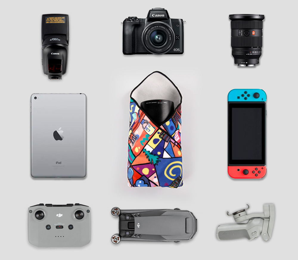 Чехол-обертка PGYTECH Protective Wrap, размер S, расцветка Pop Collage