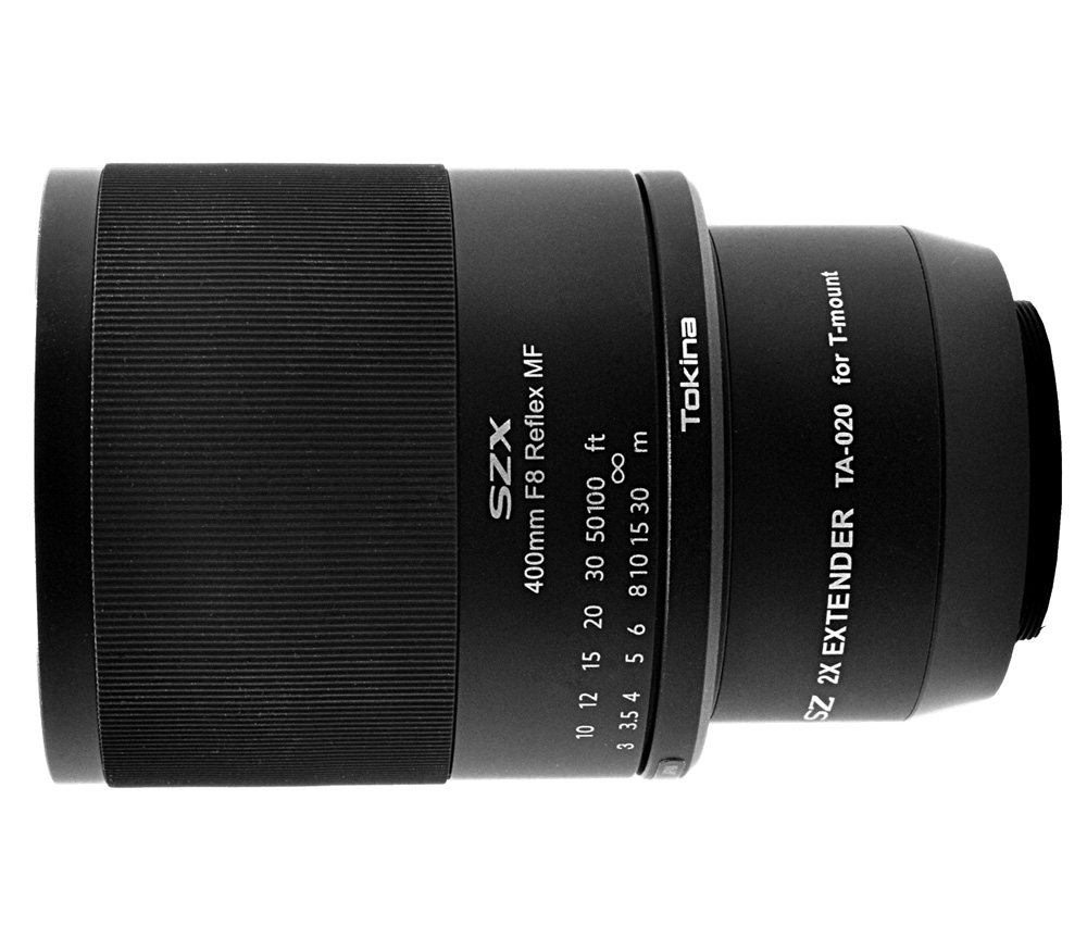 Объектив Tokina SZX 400mm f/8 Reflex MF Z-mount + конвертер TA-020 (уцененный)