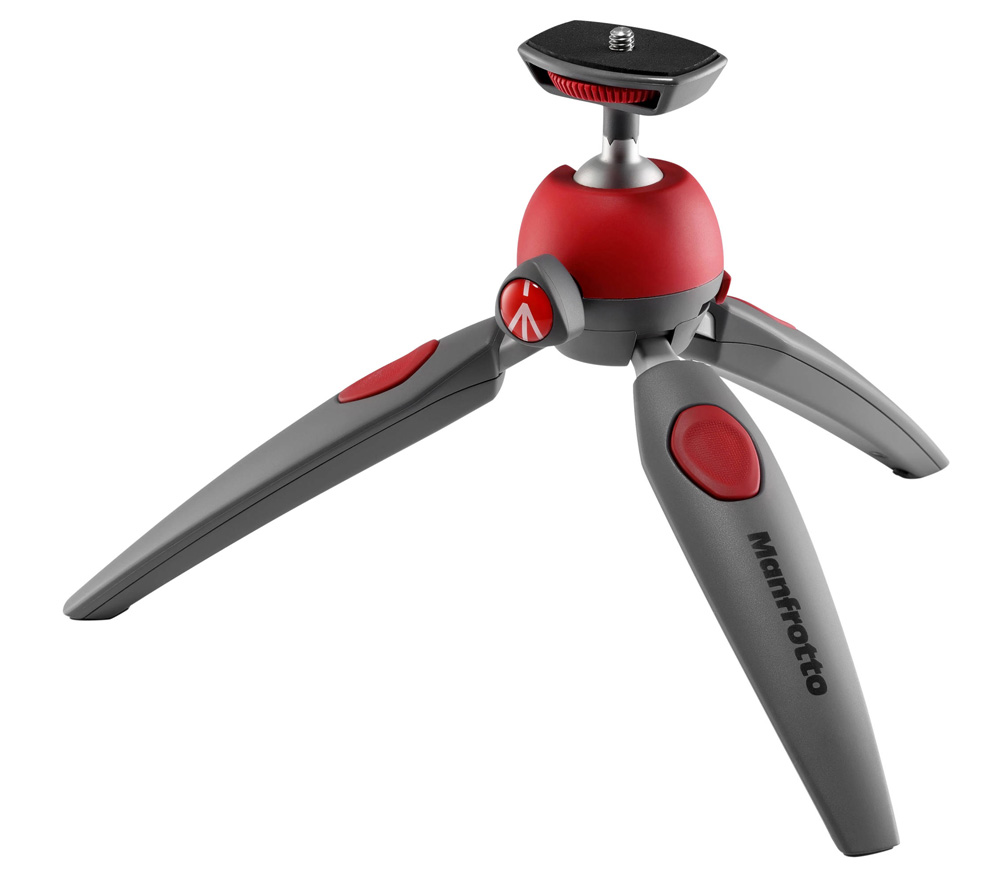 Штатив Manfrotto Pixi Evo настольный, красный