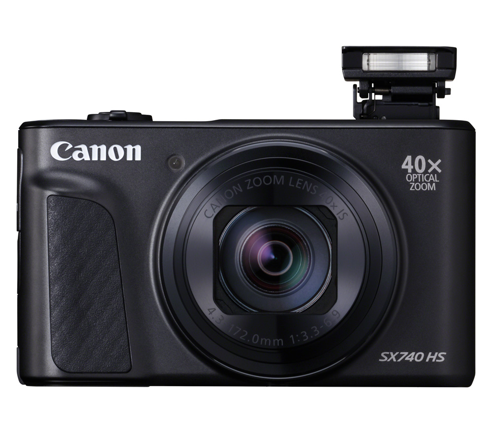 Компактный фотоаппарат Canon PowerShot SX740 HS, черный