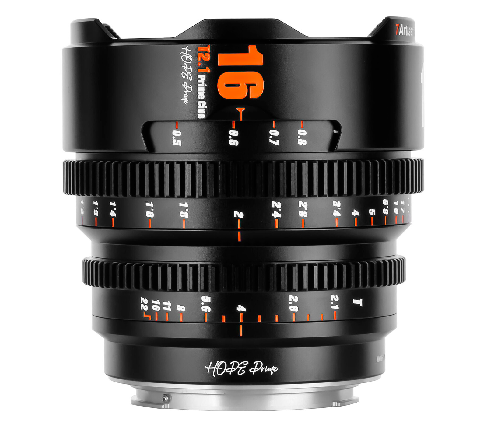 Объектив 7Artisans 16mm T2.1 Hope Prime Fujifilm X, черный