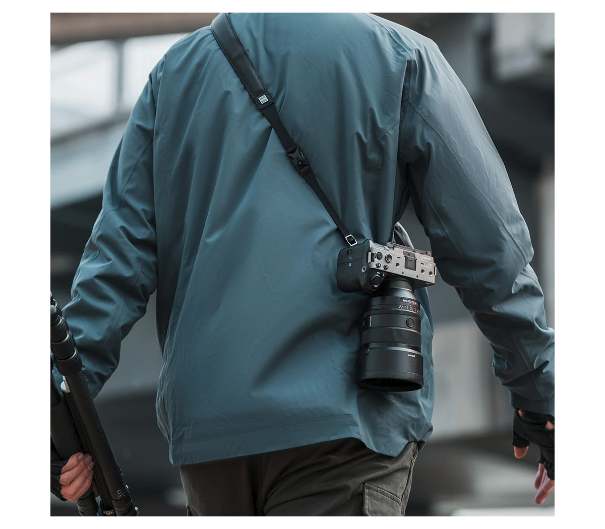 Крепление для камеры PGYTECH Shoulder Strap Quick Release Clamp & Plate на ремень, с площадкой