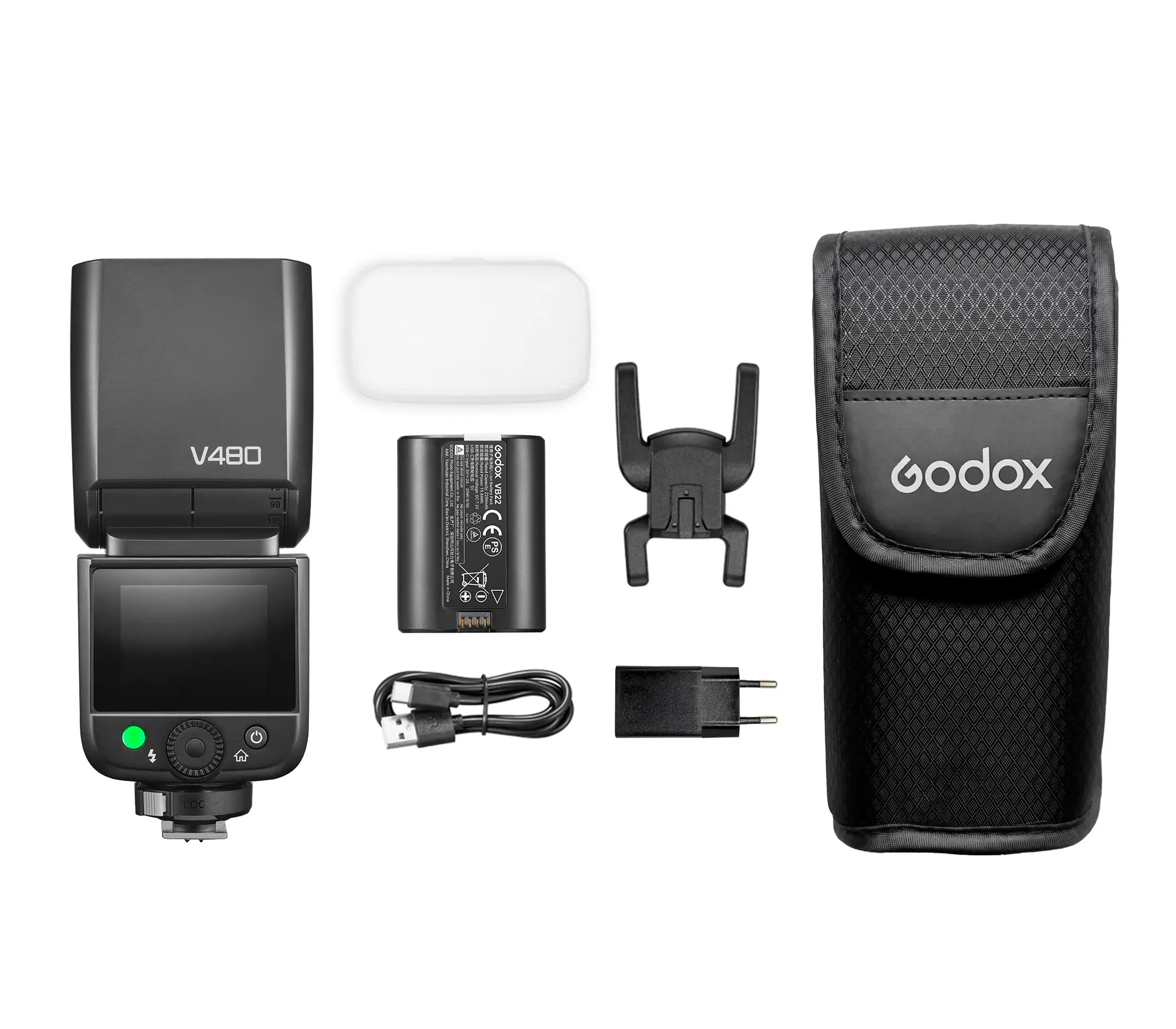 Вспышка Godox V480N TTL, аккумуляторная, для Nikon