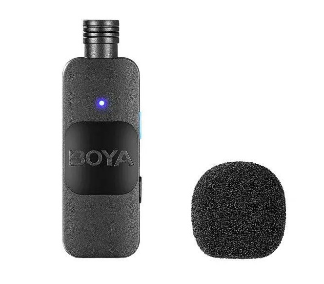 Беспроводная система Boya BY-V10, 2.4 ГГц, TX+RX, USB-C
