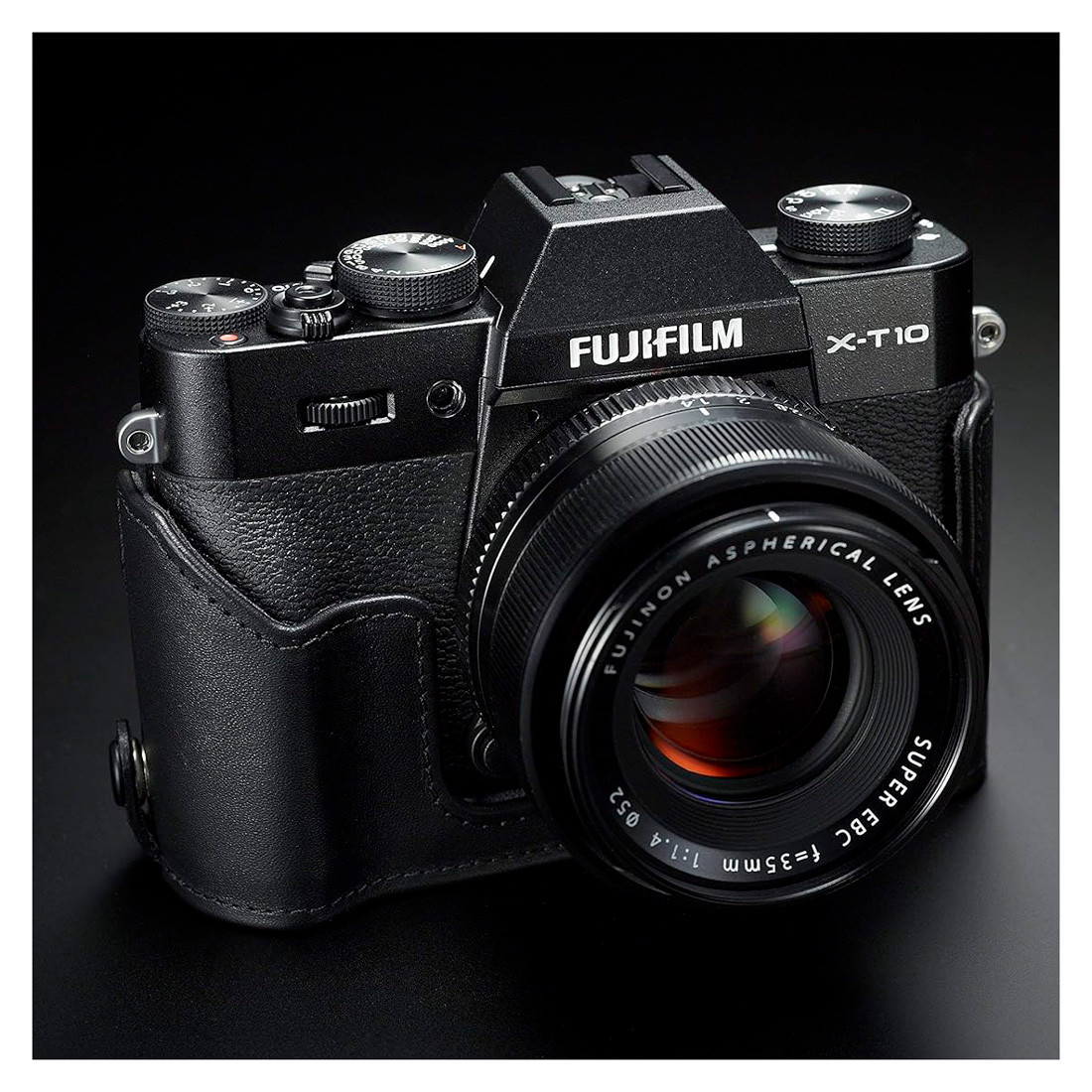 Чехол + ремень Fujifilm BLC-XT10 для X-T10 / X-T20 / X-T30 серии, кожаный (уцененный)