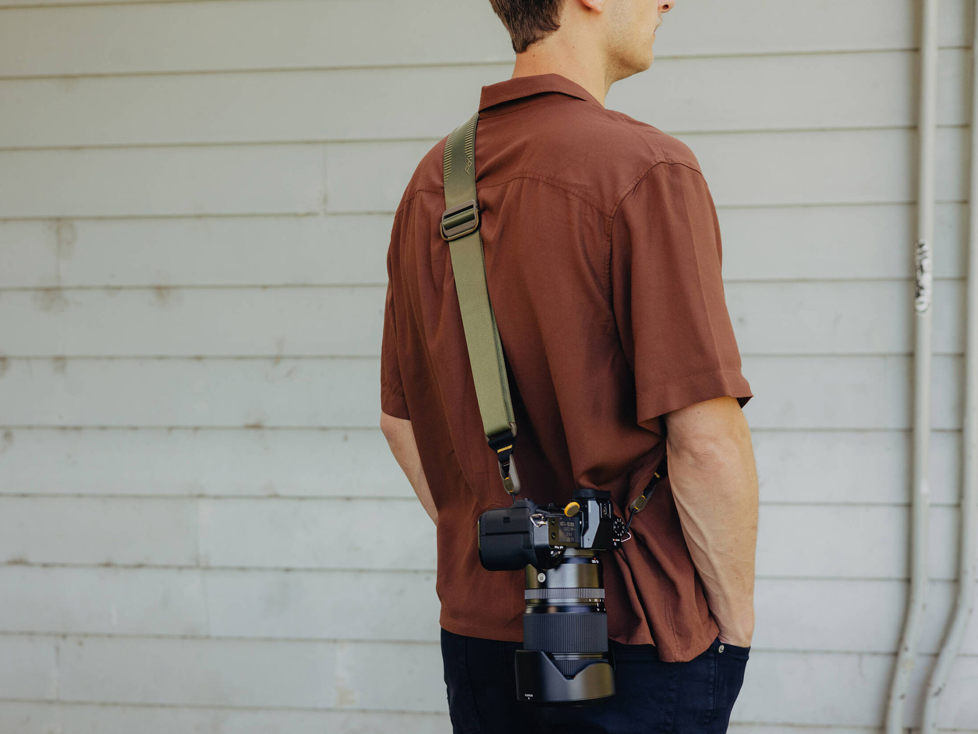 Ремня Peak Design Camera Strap Slide Kelp, оливковый