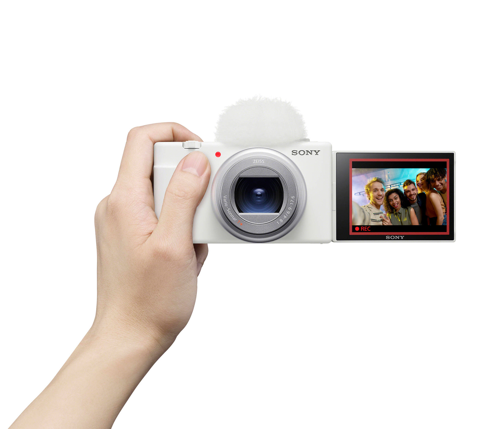 Компактный фотоаппарат Sony ZV-1 II, белый