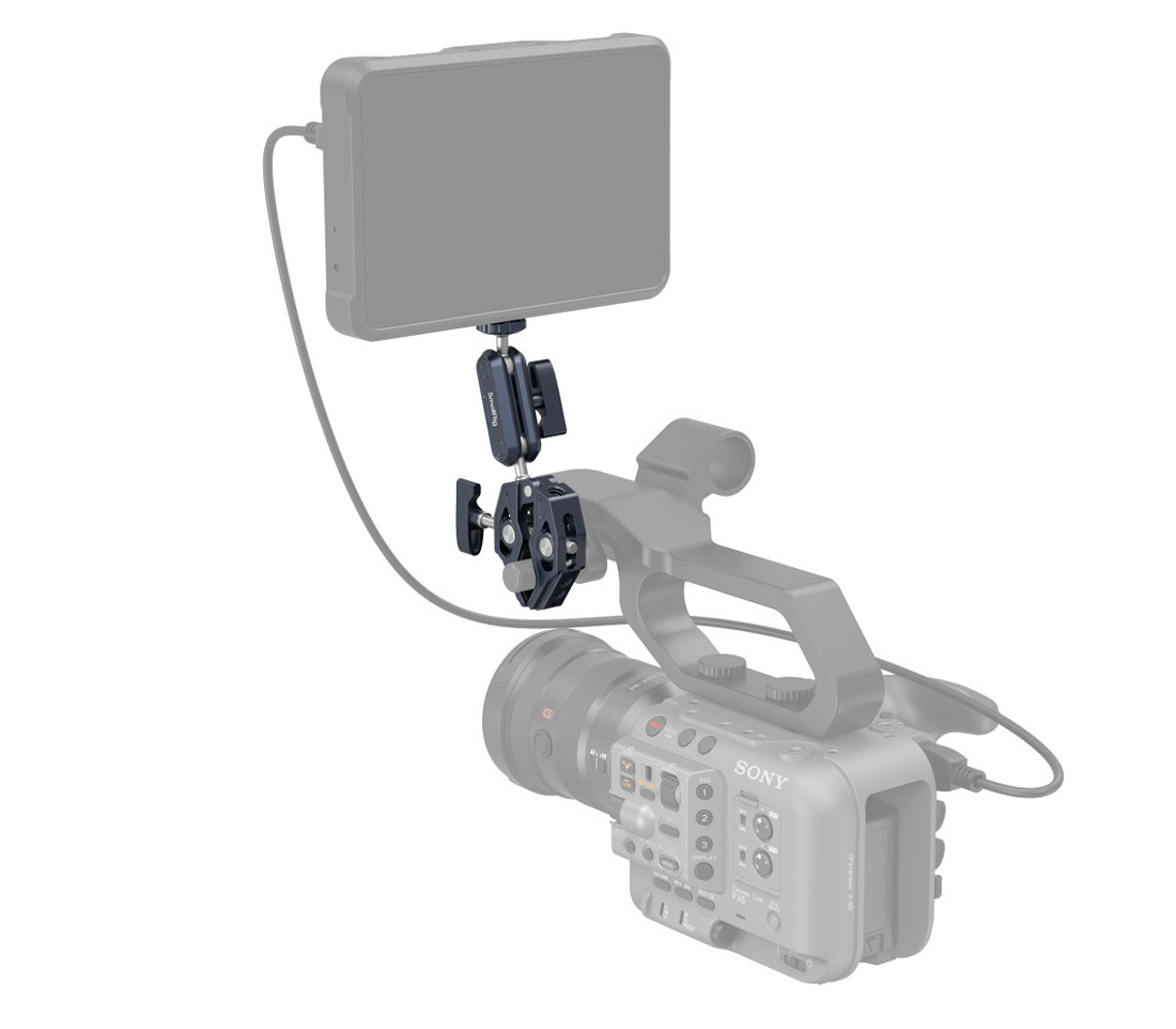 Держатель SmallRig 3757B струбцина с кронштейном + адаптер для экшен-камер