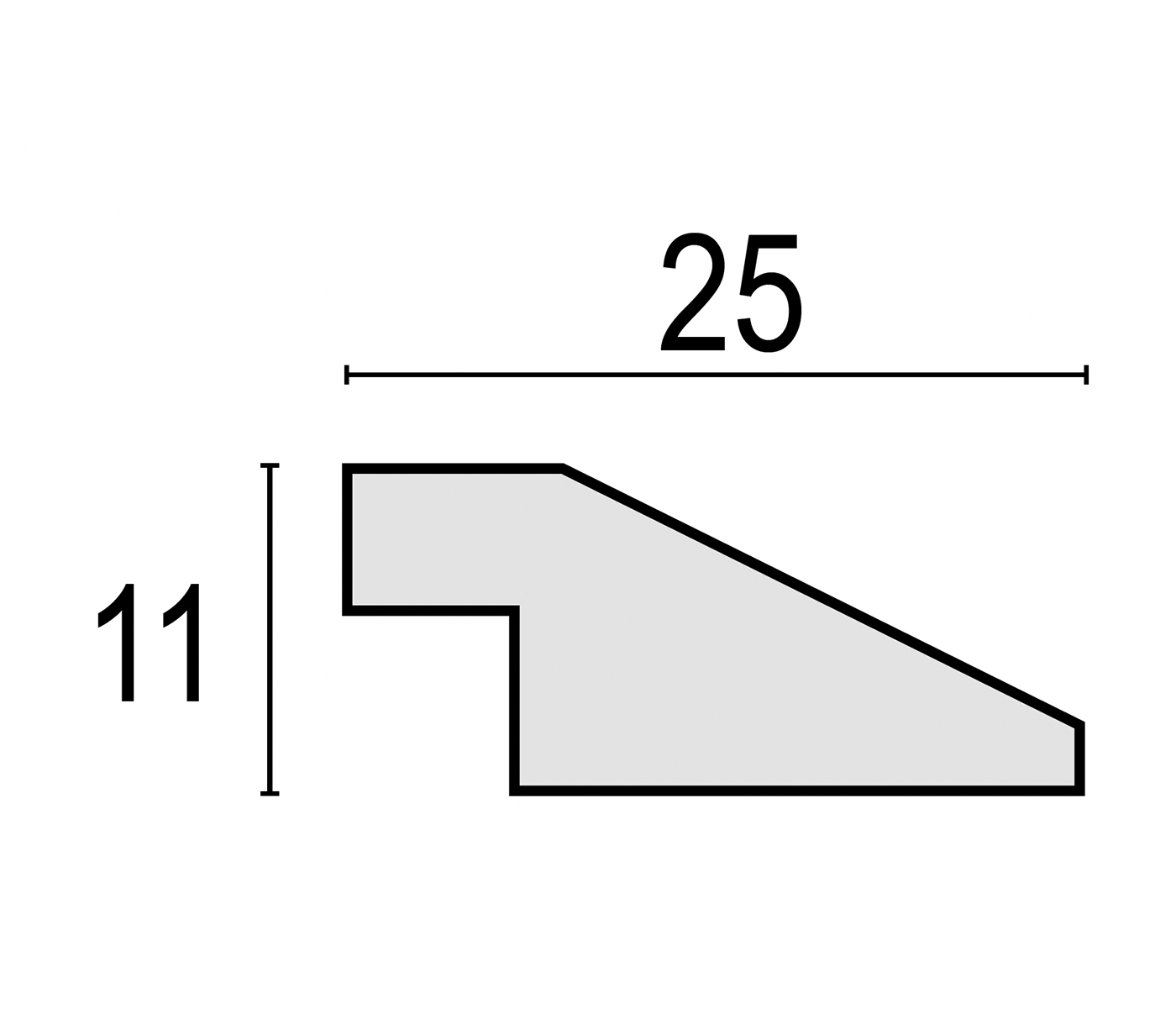 Фоторамка ZEP 15x20 см, NT685G ADLER GREY