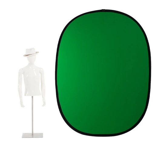 Фон Raylab RF-12, складной, 150х200 см, хромакей зеленый / синий (уцененный)