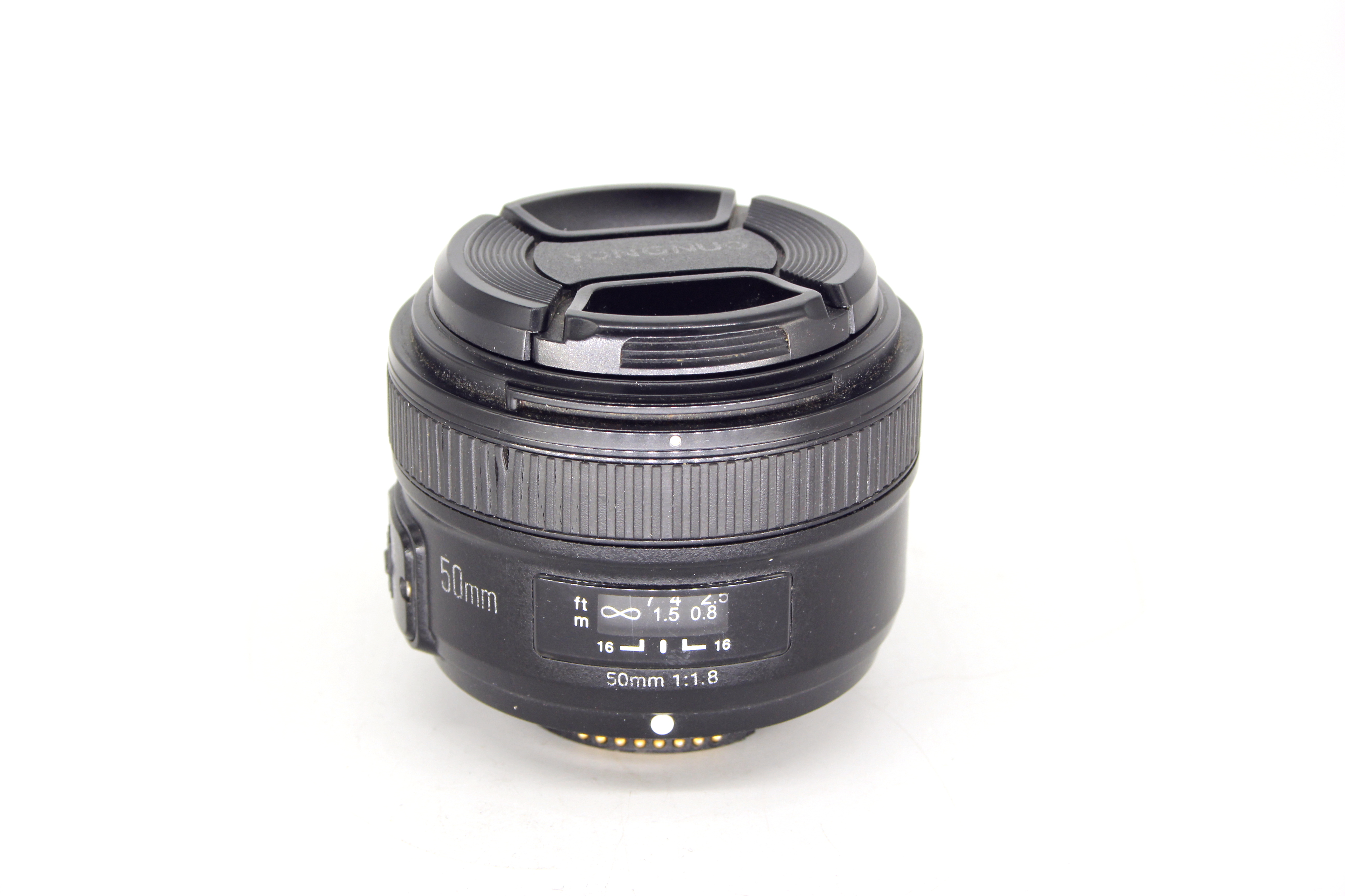 Объектив Yongnuo AF 50mm f/1.8 Canon EF (состояние 4-) (б/у)