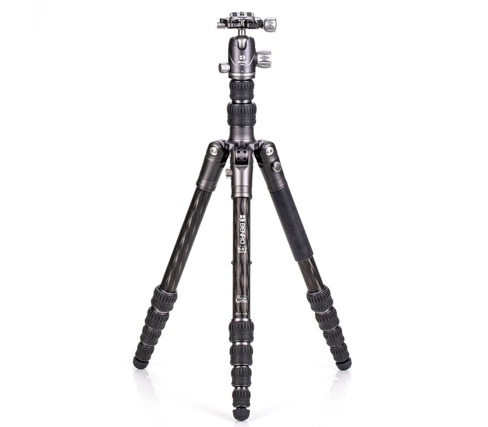 Штатив Benro Bat FBAT15C с головой VX20, цанговые замки, карбон