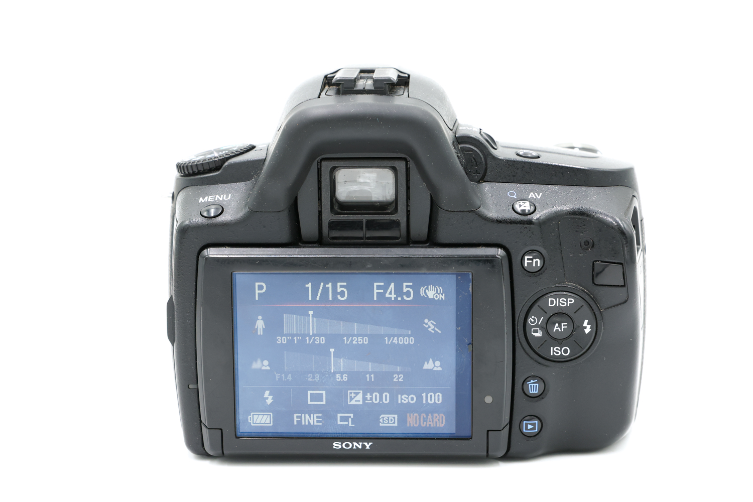 Зеркальный фотоаппарат Sony A390 Kit 18-55mm f/3.5-5.6 SAM (состояние 4) (б/у)