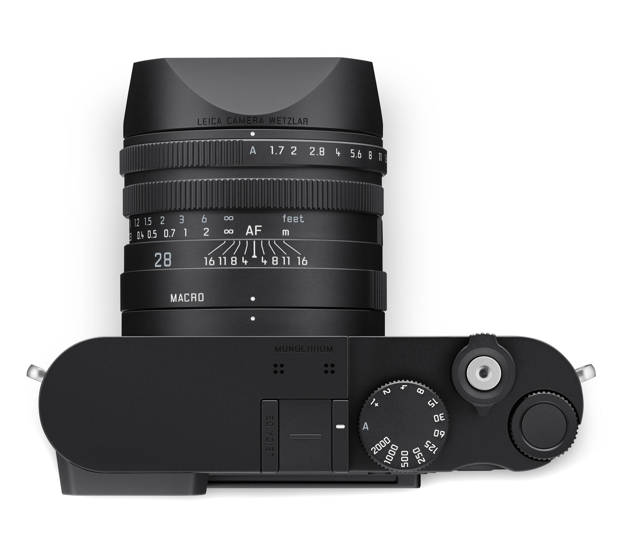 Компактный фотоаппарат Leica Q3 Monochrom (ROW)