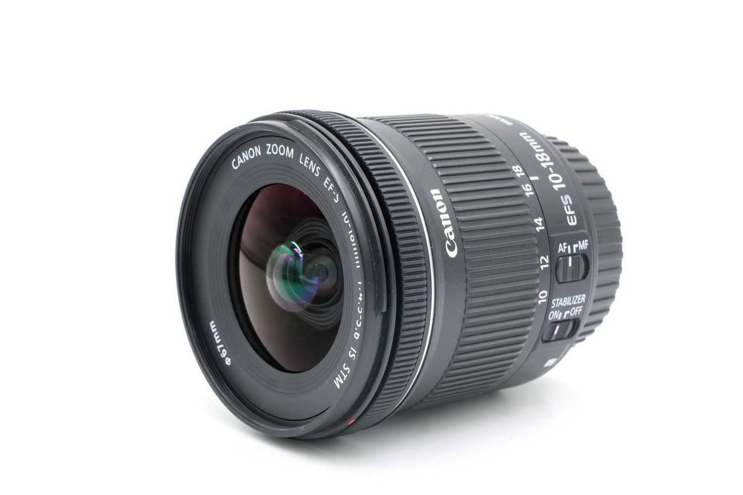 Объектив Canon EF-S 10-18mm f/4.5-5.6 IS STM (состояние 5) (б/у)