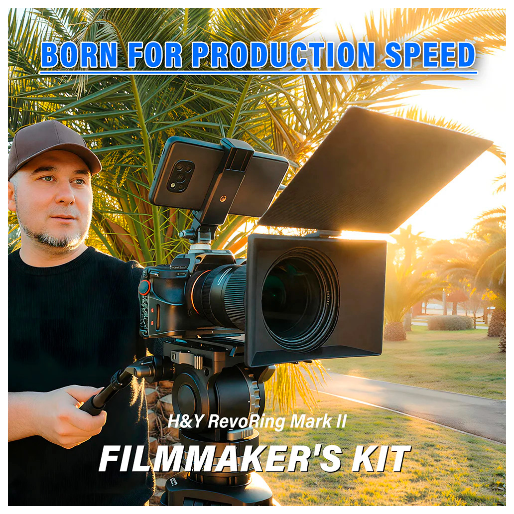 Набор H&Y RevoRing Mark II Video Kit, фильтр ND3-1000+CPL + аксессуары, 67-82 мм