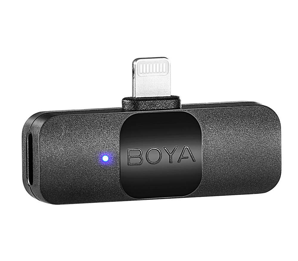Беспроводная система Boya BY-V2, 2.4 ГГц, TX+TX+RX, Lightning