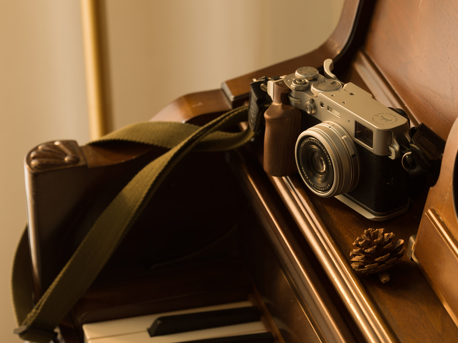 Комплект Tilta Vintage Camera Cage для Fujifilm X100VI Base Kit, серебристый