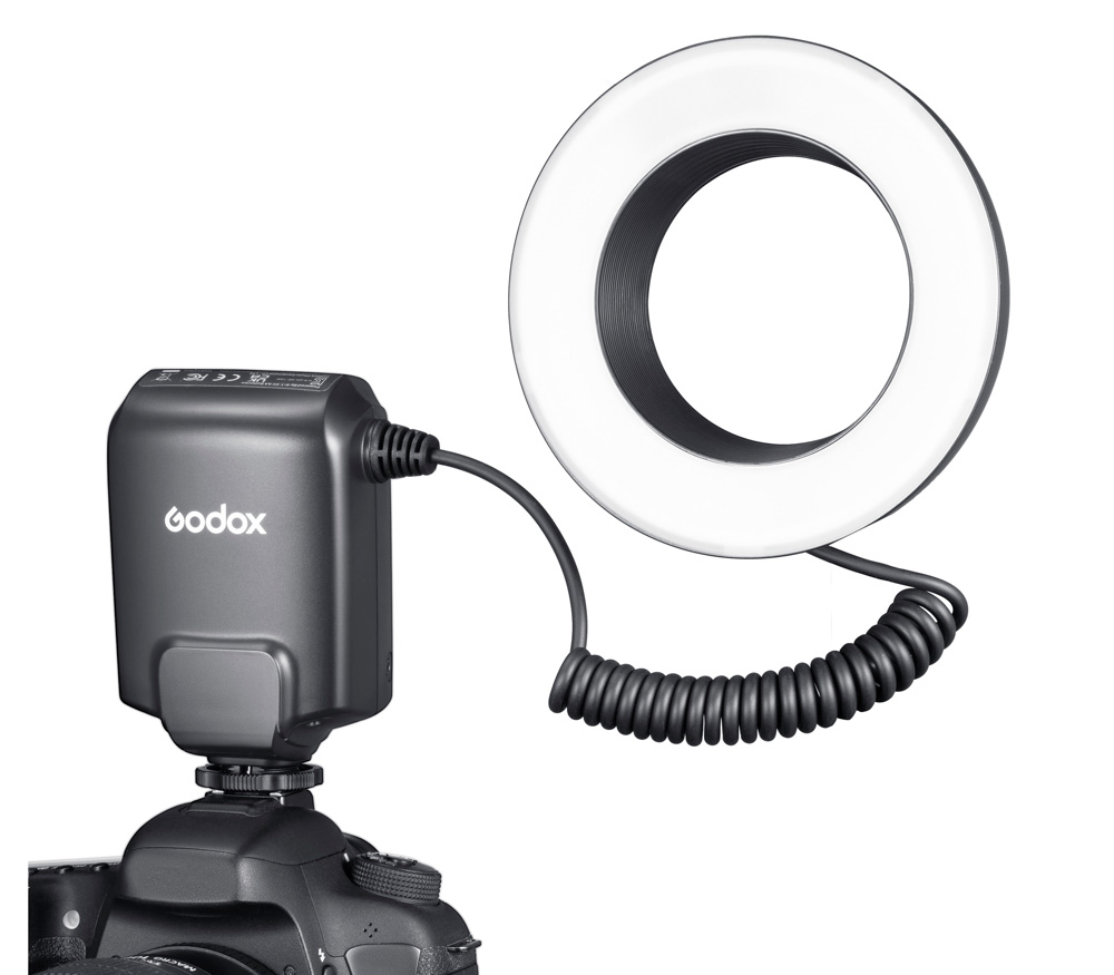 Кольцевая вспышка Godox ML-150 II, универсальная