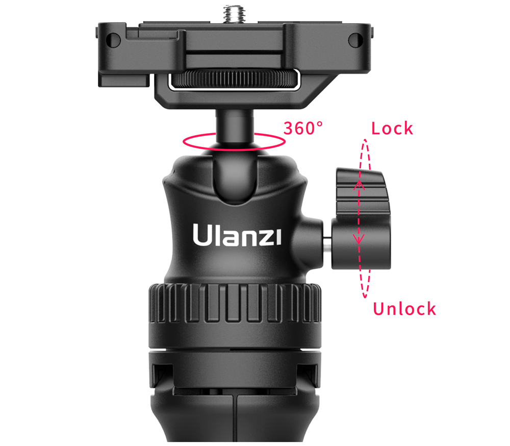 Мини-штатив Ulanzi MT-34 Multi-functional Extendable Tripod