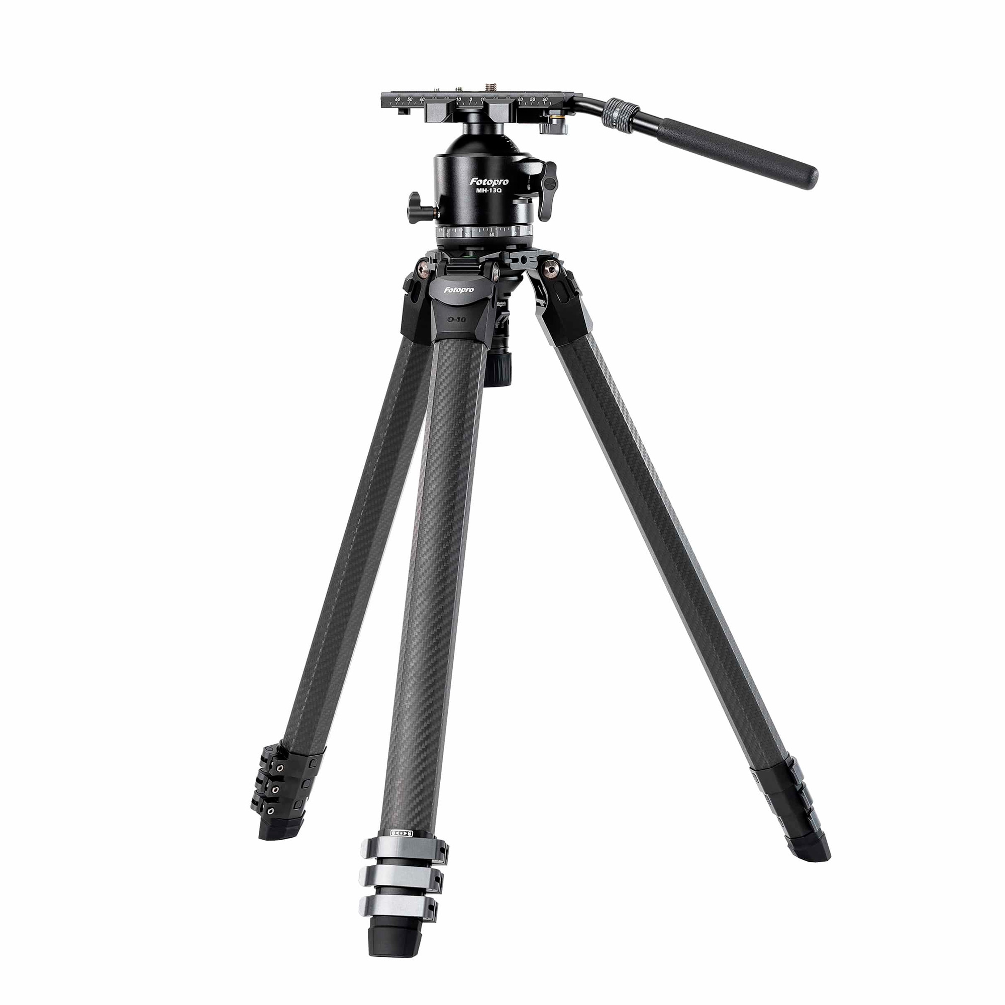 Штатив Fotopro Origin O-10, голова MH-13Q, серый, карбоновый, до 8 кг