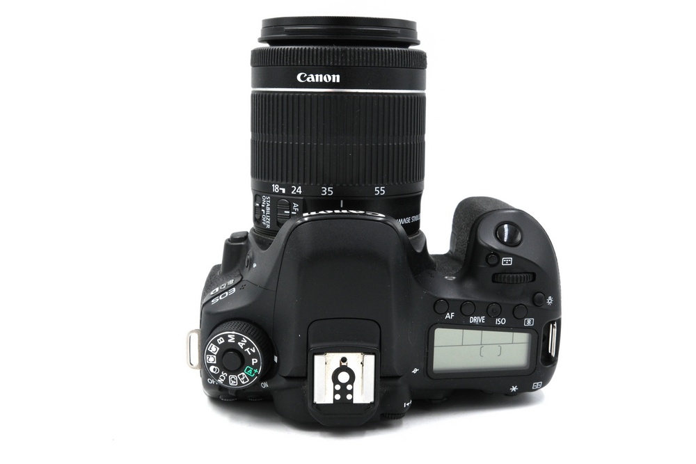 Зеркальный фотоаппарат Canon EOS 80D Kit EF-S 18-55mm IS STM (состояние 5-) (б/у)