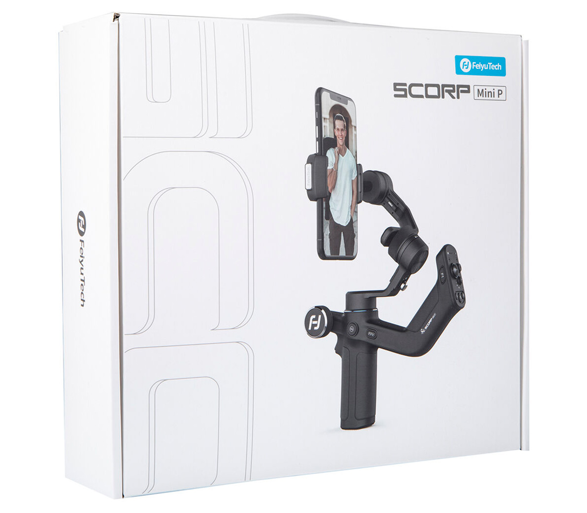 Стабилизатор FeiyuTech Scorp Mini P Kit, трехосевой, для смартфонов, черный (уцененный)