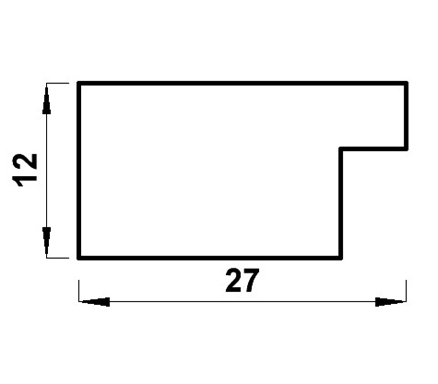 Фоторамка Мирам 20х30 см, светлое дерево (651645-8)