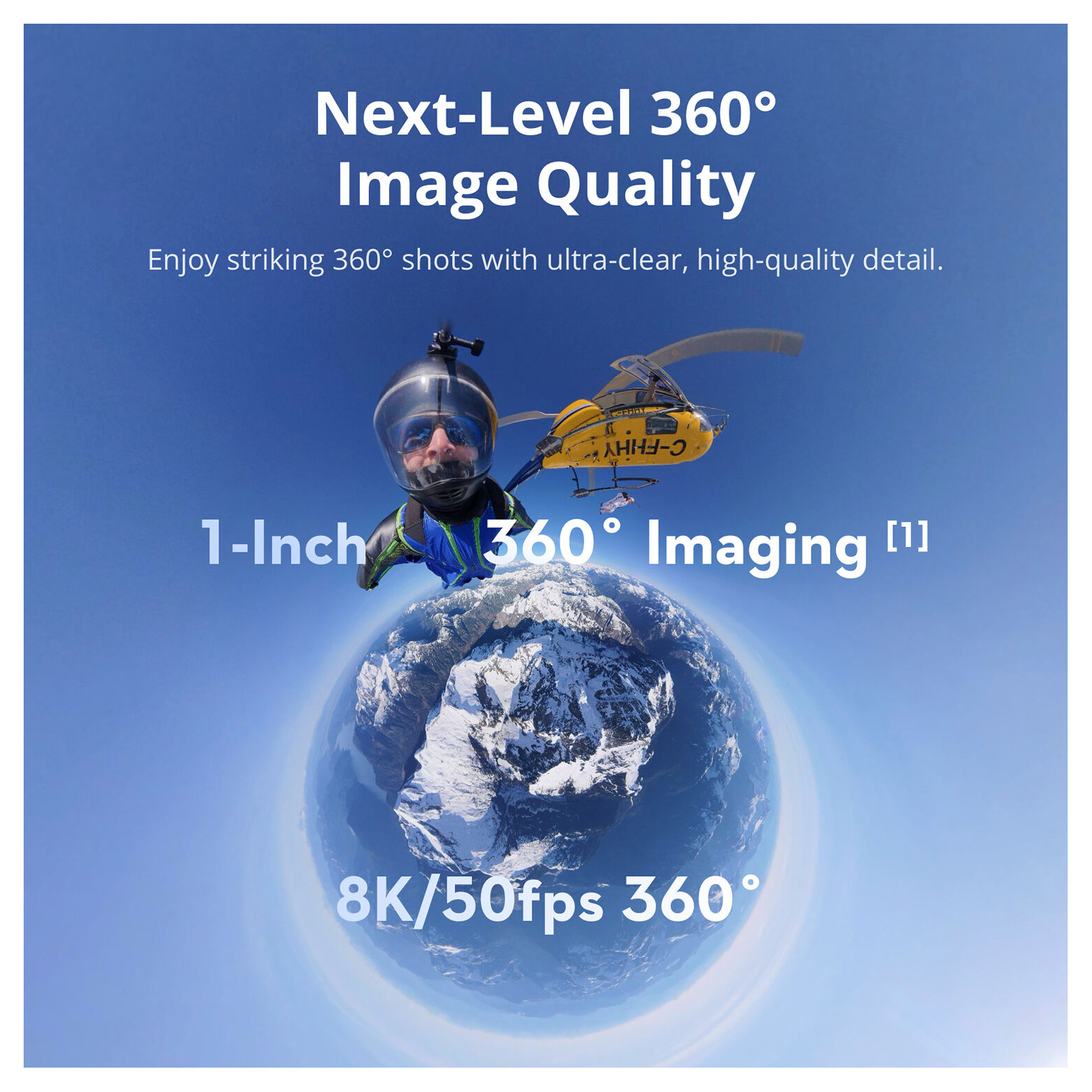 Экшн-камера DJI Osmo 360 Standard Kit