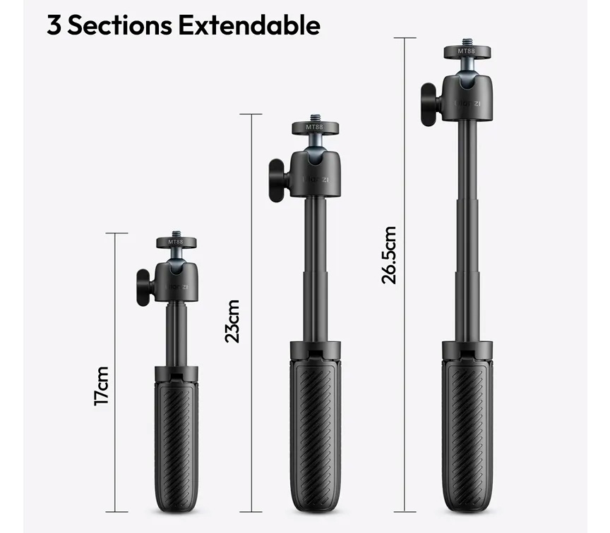 Штатив Ulanzi MT88 ClipMate Tripod, с креплением на лямку рюкзака (T136)