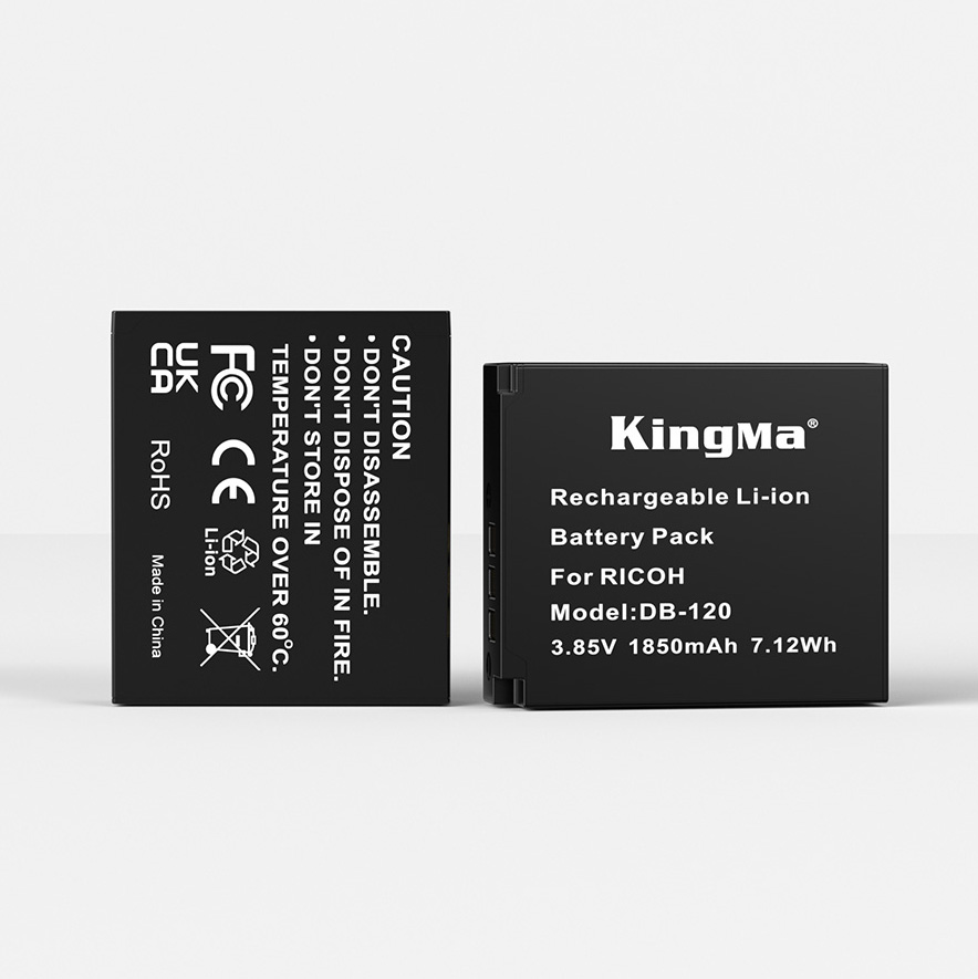 Аккумулятор Kingma DB-120 для Ricoh GR IV, 1850 мАч