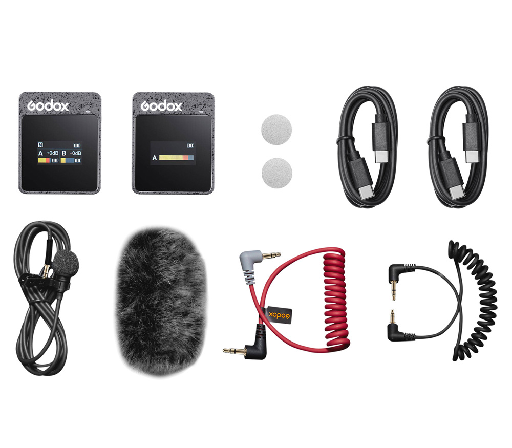 Беспроводная система Godox MoveLink II M1, 2.4 ГГц, 3.5 мм TRS + TRRS