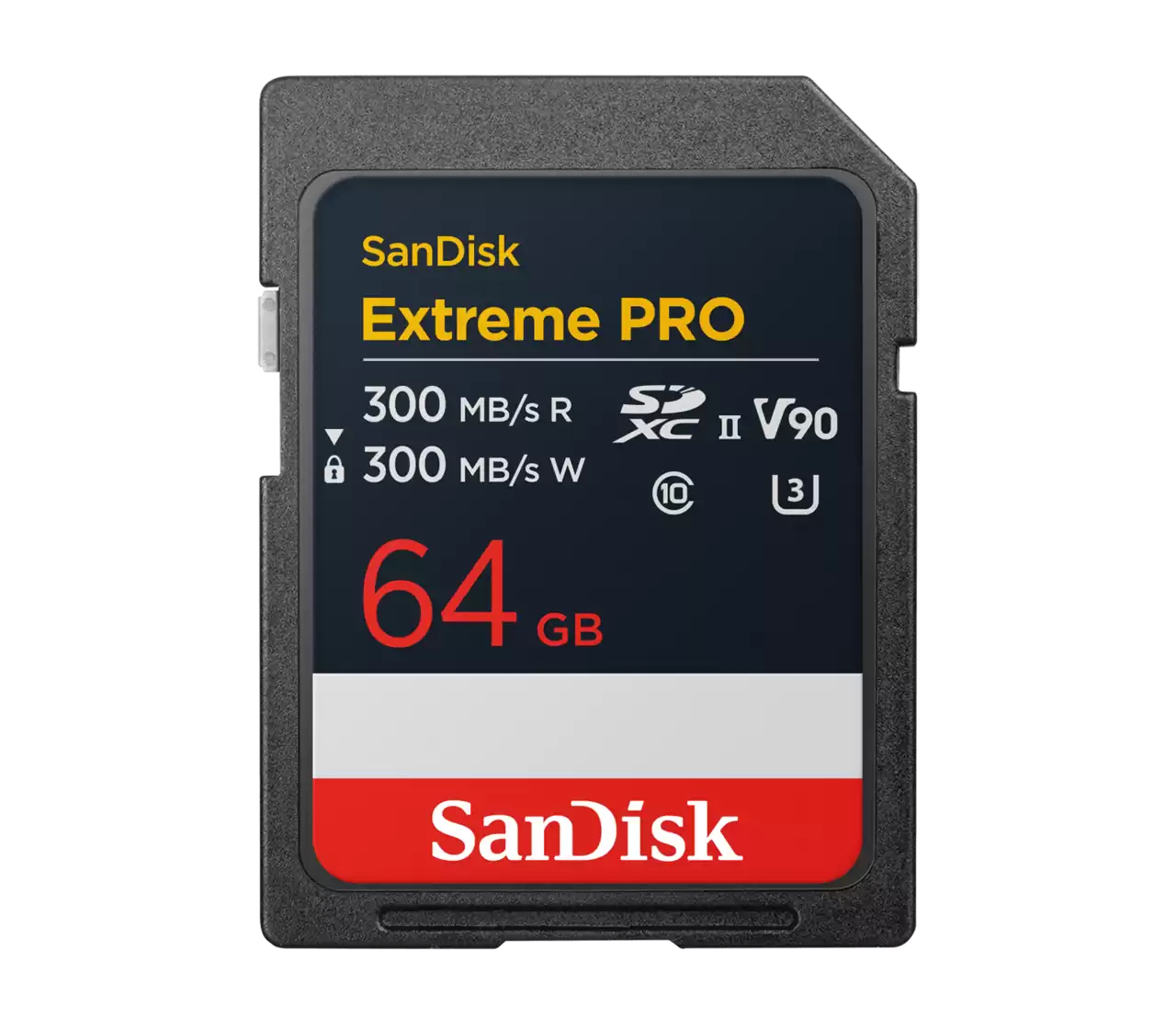 Карта памяти SanDisk SDXC 64GB Extreme Pro UHS-II V90 300MB/s