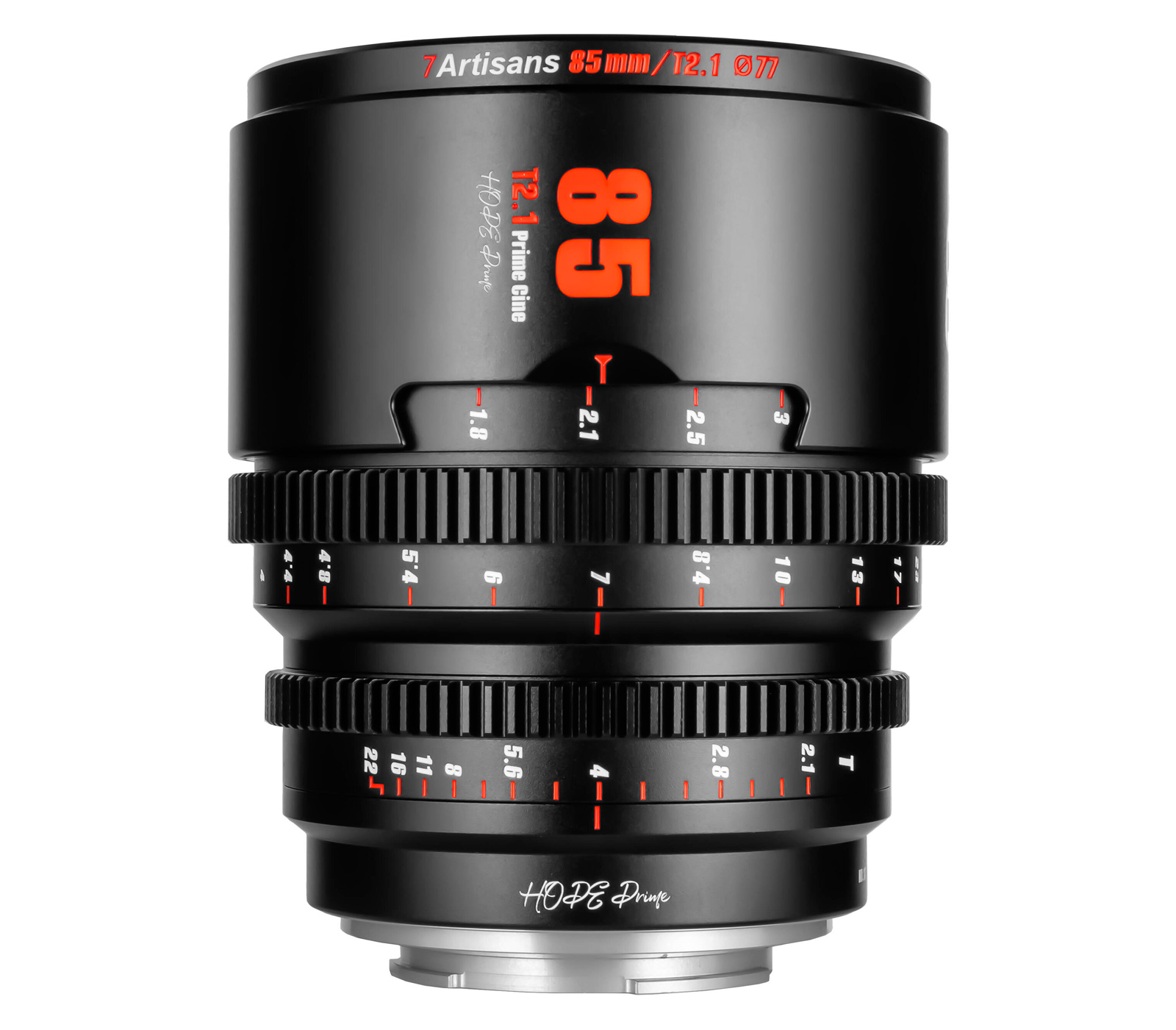 Объектив 7Artisans 85mm T2.1 Hope Prime Sony E, черный