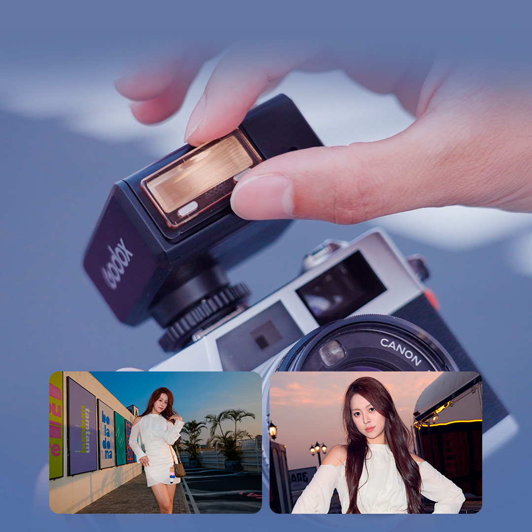 Вспышка Godox iM30Pro Mini Flash, универсальная, накамерная