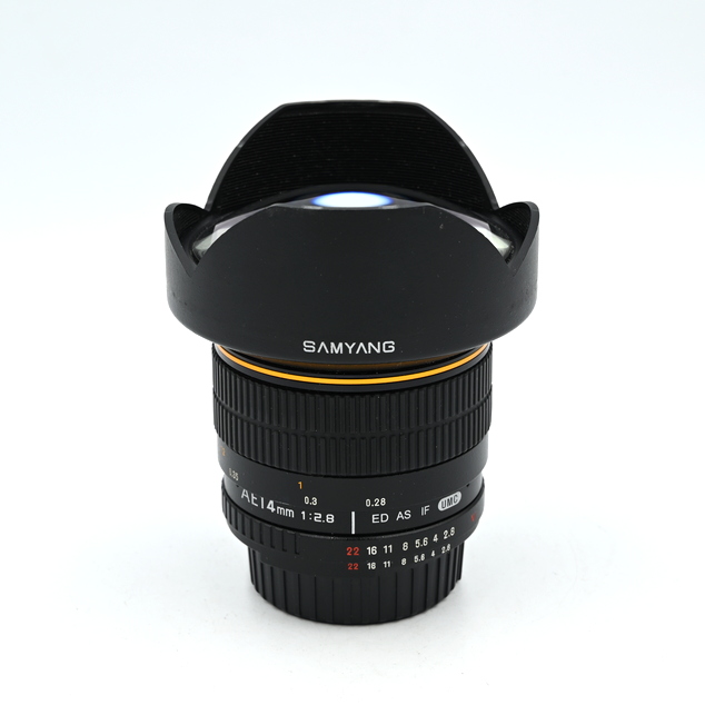 Объектив Samyang MF 14mm f/2.8 ED AS IF UMC Nikon F (состояние 4) (б/у)