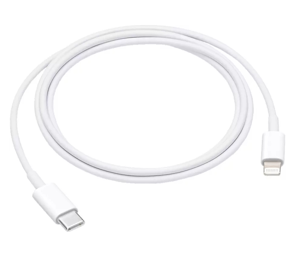 Кабель Apple USB-C / Lightning, 1 м, белый (MX0K2)