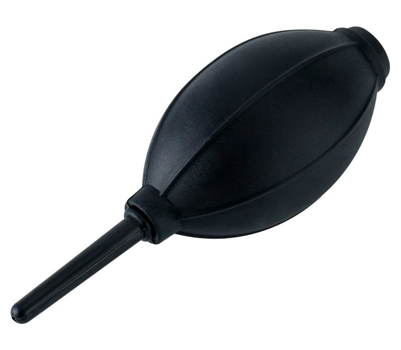 Воздушная груша JJC CL-B12 Black с силиконовым наконечником, черная (уцененный)