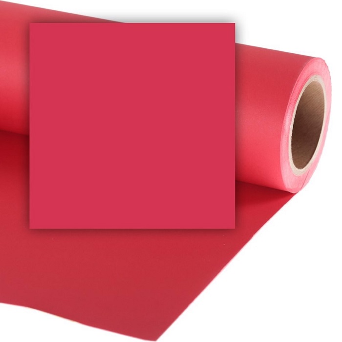 Фон VIBRANTONE 16 Red, бумажный, 1.35 x 11 м, красный