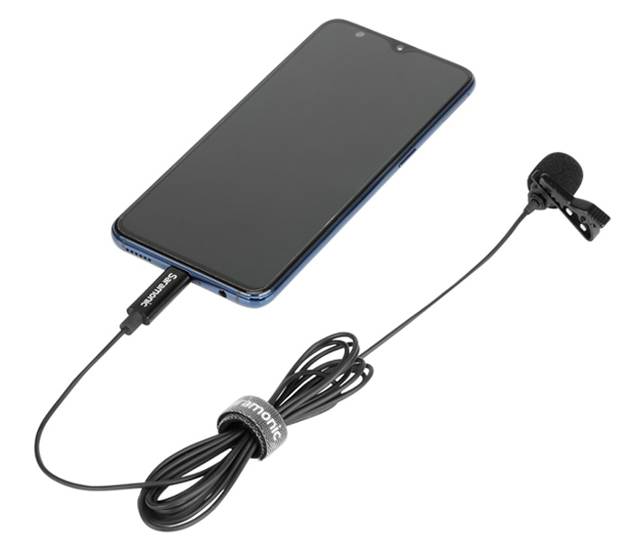 Микрофон Saramonic LavMicro U3A, петличный, с кабелем 2 м, USB-C