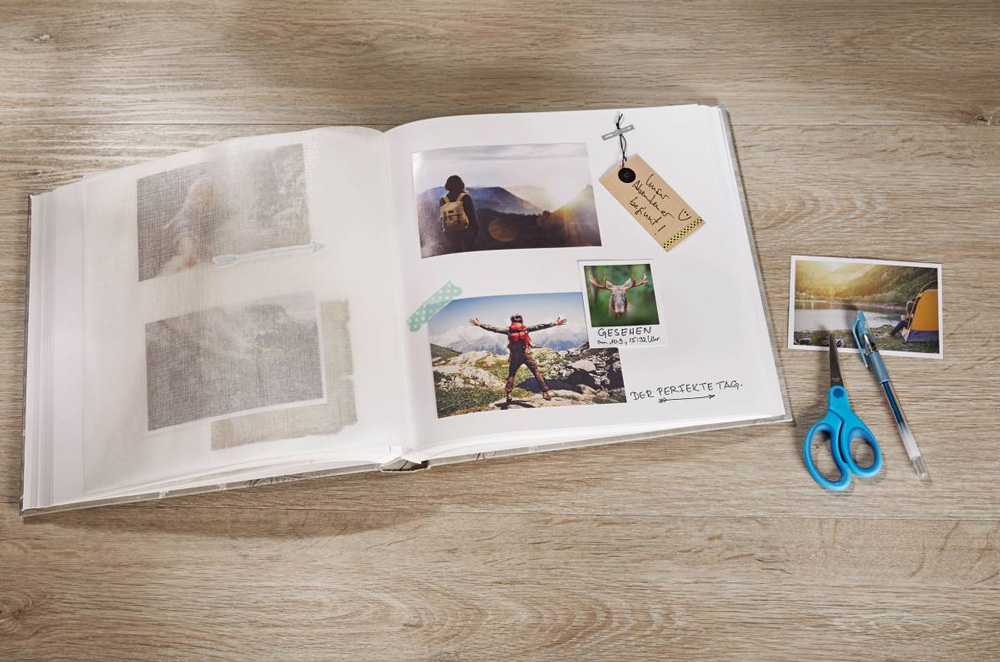 Фотоальбом Walther 30 x 30 см 100 страниц, Pheline, бежевый