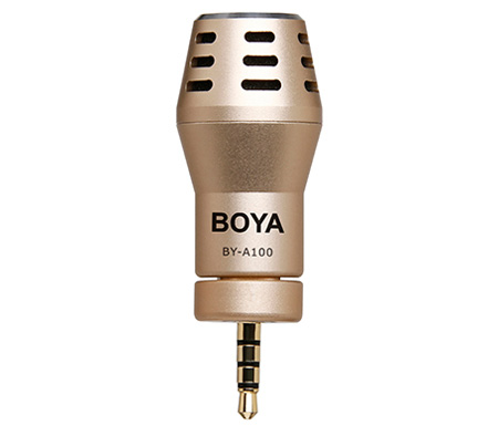 Микрофон Boya BY-A100, всенаправленный, моно, 3.5 мм TRRS