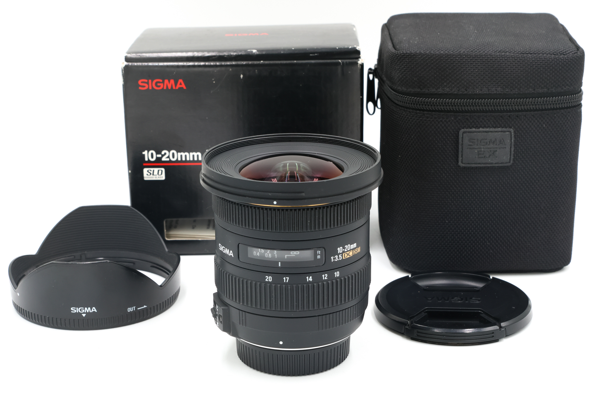 Объектив Sigma 10-20mm f/3.5 EX DC Nikon F (состояние 5) (б/у)