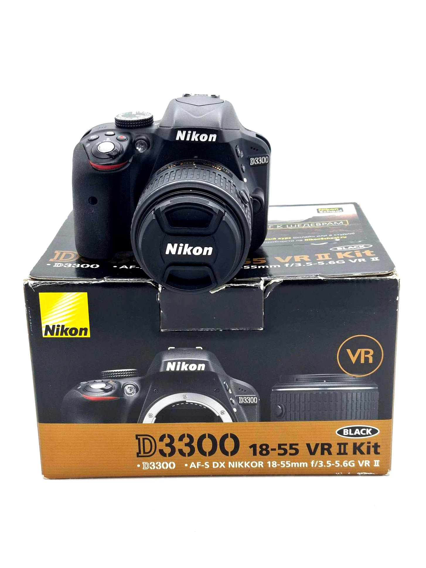 Зеркальный фотоаппарат Nikon D3300 Kit AF-S 18-55mm VR II (состояние 4) (б/у)