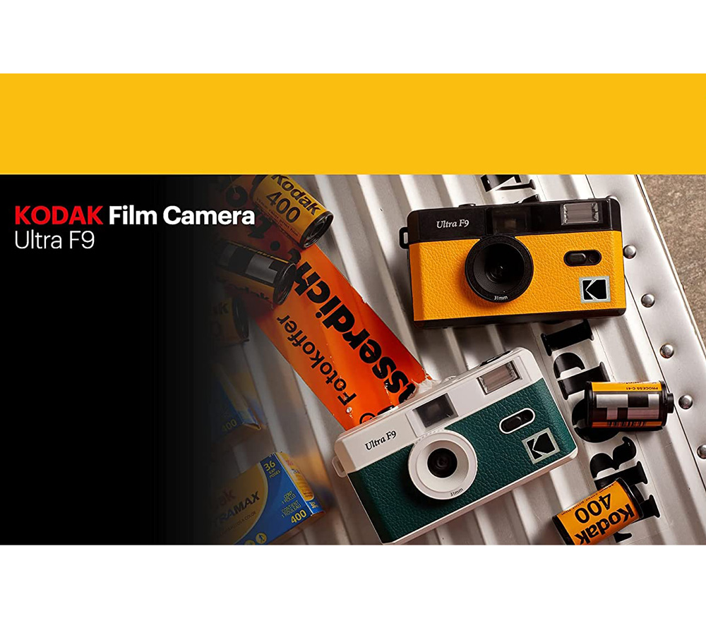 Плёночный фотоаппарат Kodak Ultra F9 Film Camera Yellow